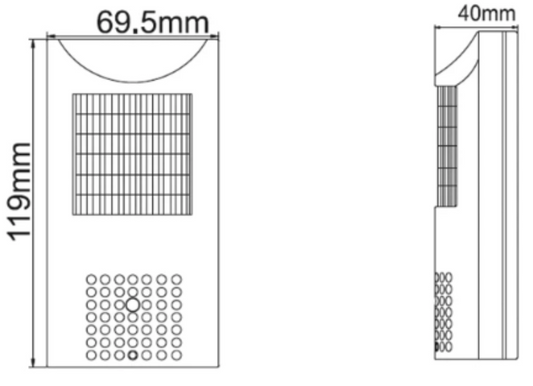 Mini Hidden Camera PoE type SentinelErope