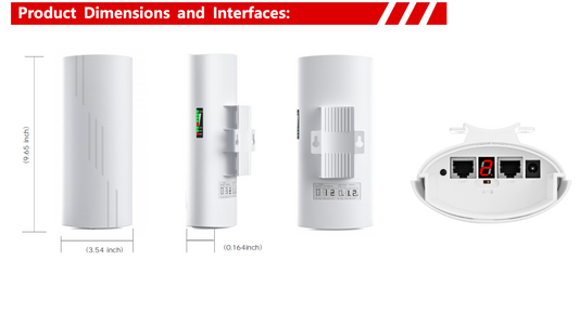 Outdoor WiFi SentinelEurope H Model