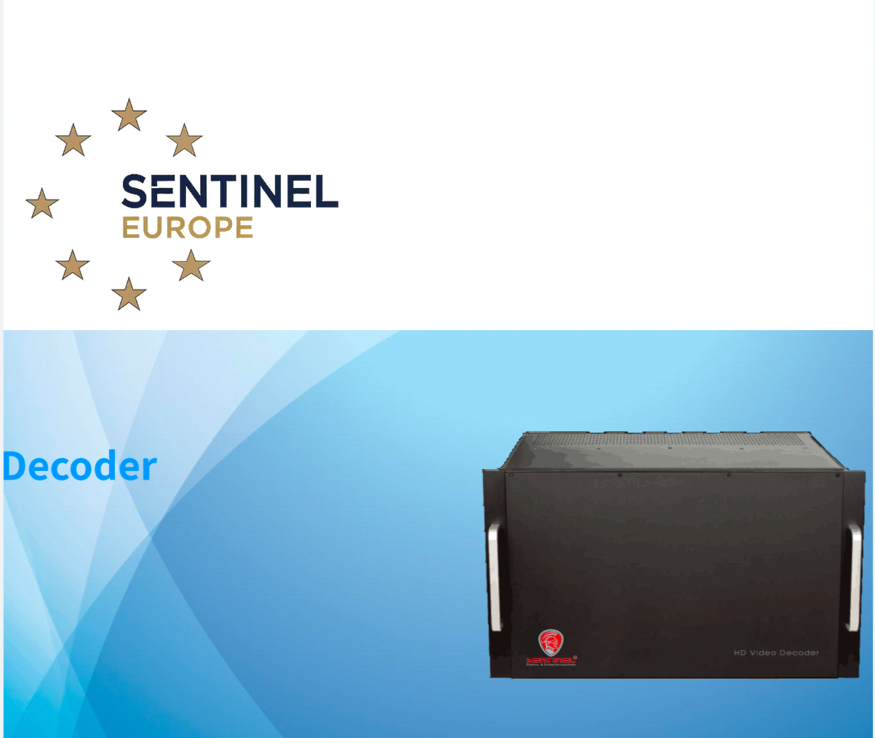 Decoder SentinelEurope