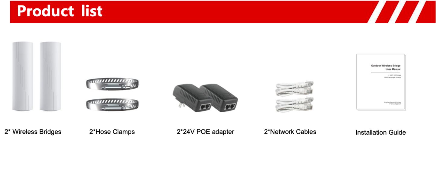 Outdoor WiFi SentinelEurope H Model